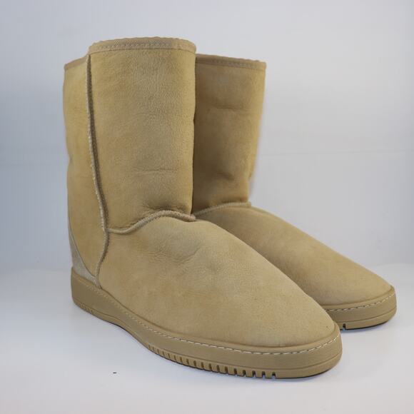 Land's End Shearling Boots – New Without Tags – Size W12/M11 - Picture 1 of 7